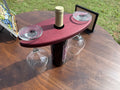 Solid Wood Wine Caddy
