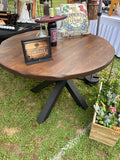 Round Maple Dining Table