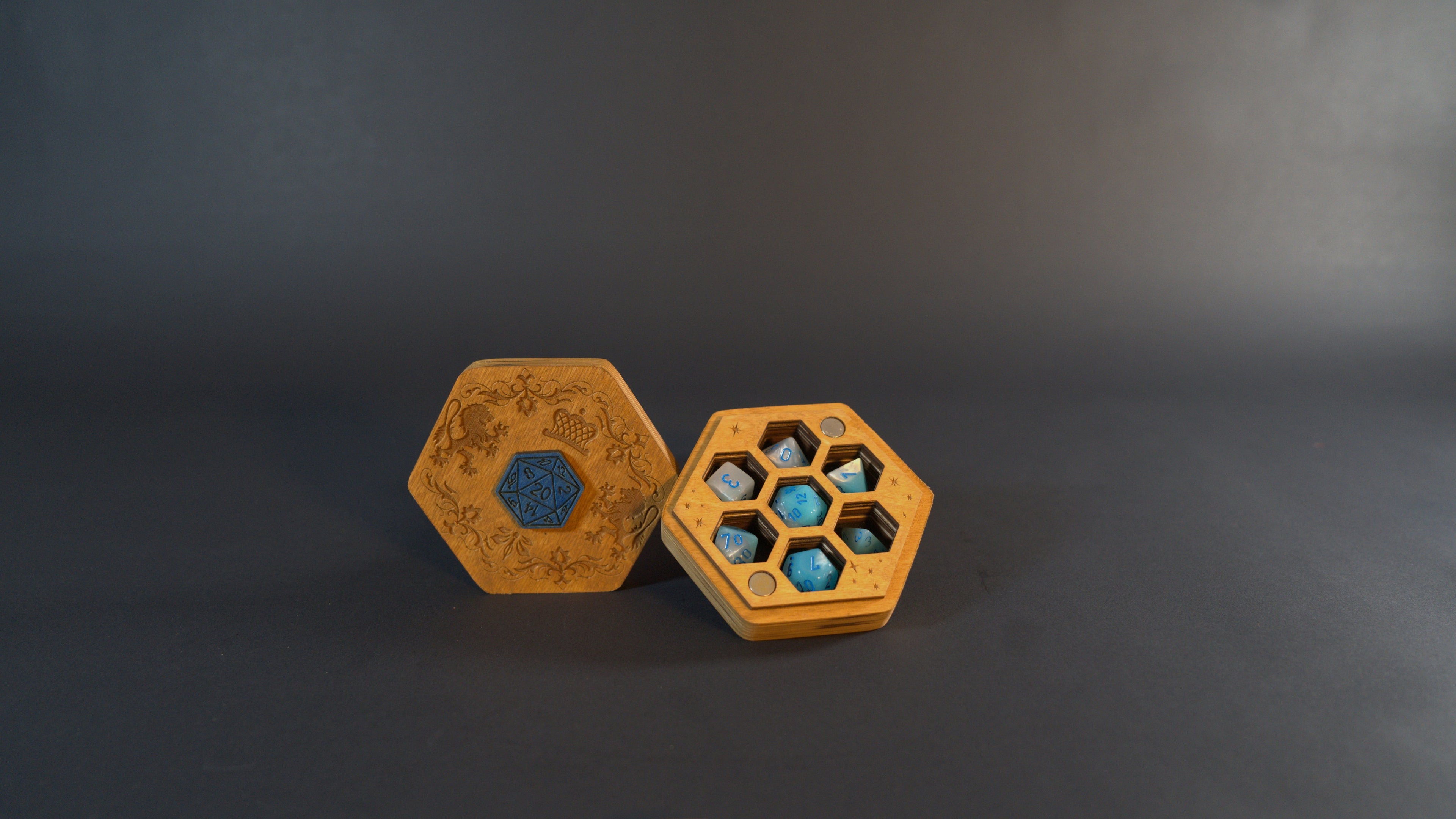 Hexagonal Dice Holder
