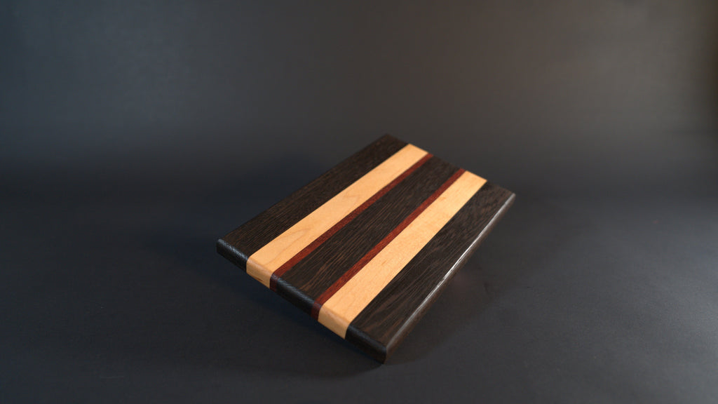 Exotic Hardwood Serving Tray & Cutting Board