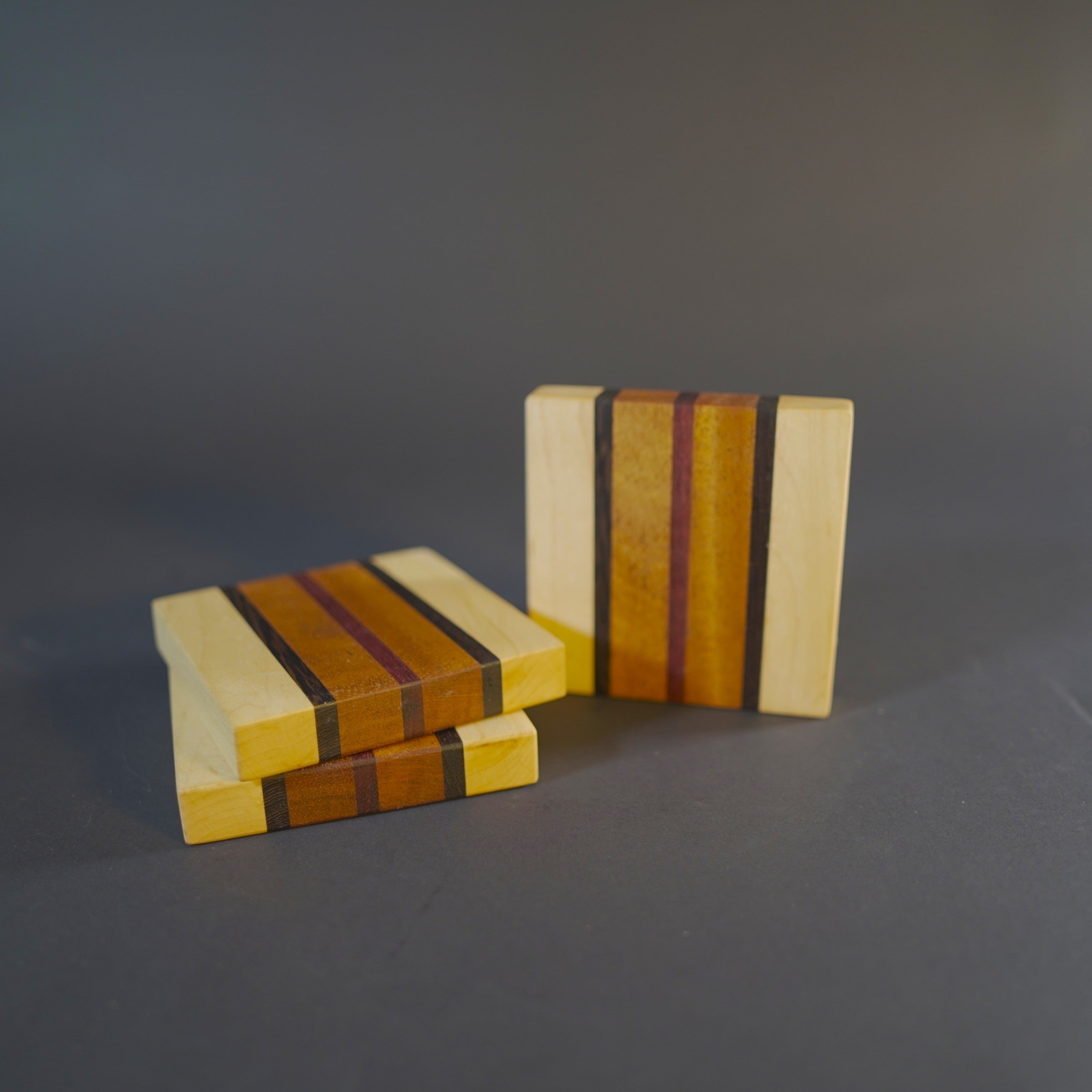 Exotic Hardwood Coasters