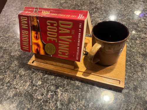 Book Stand & Coffee Cup Holder