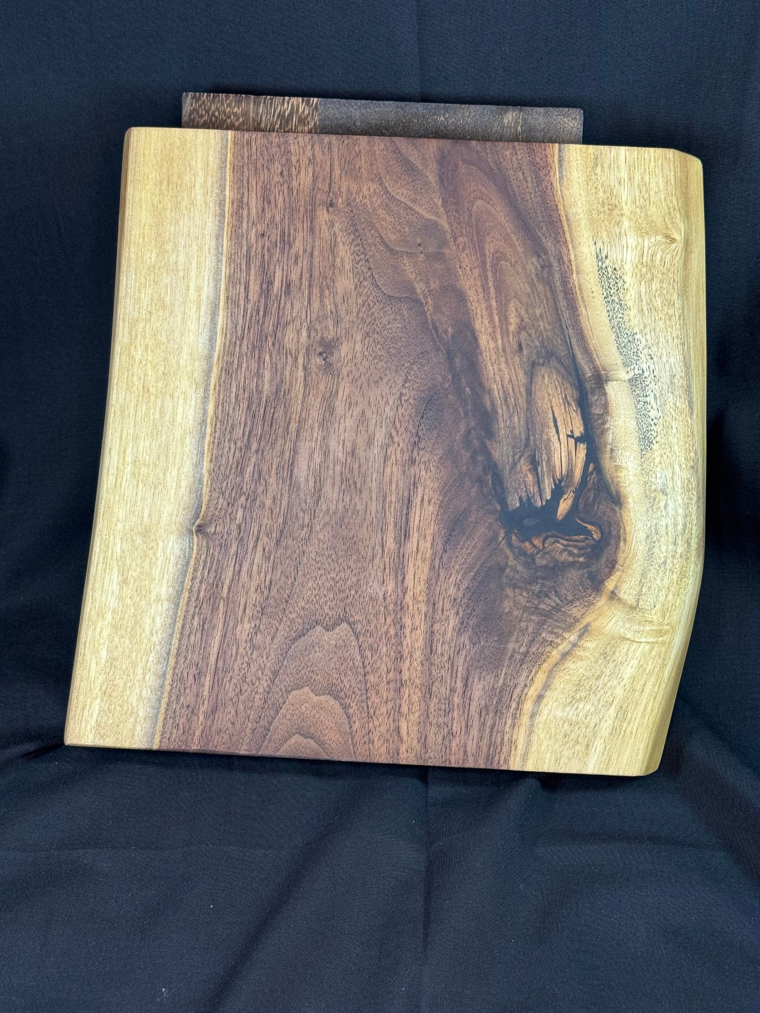 Solid wood live edge hotplate