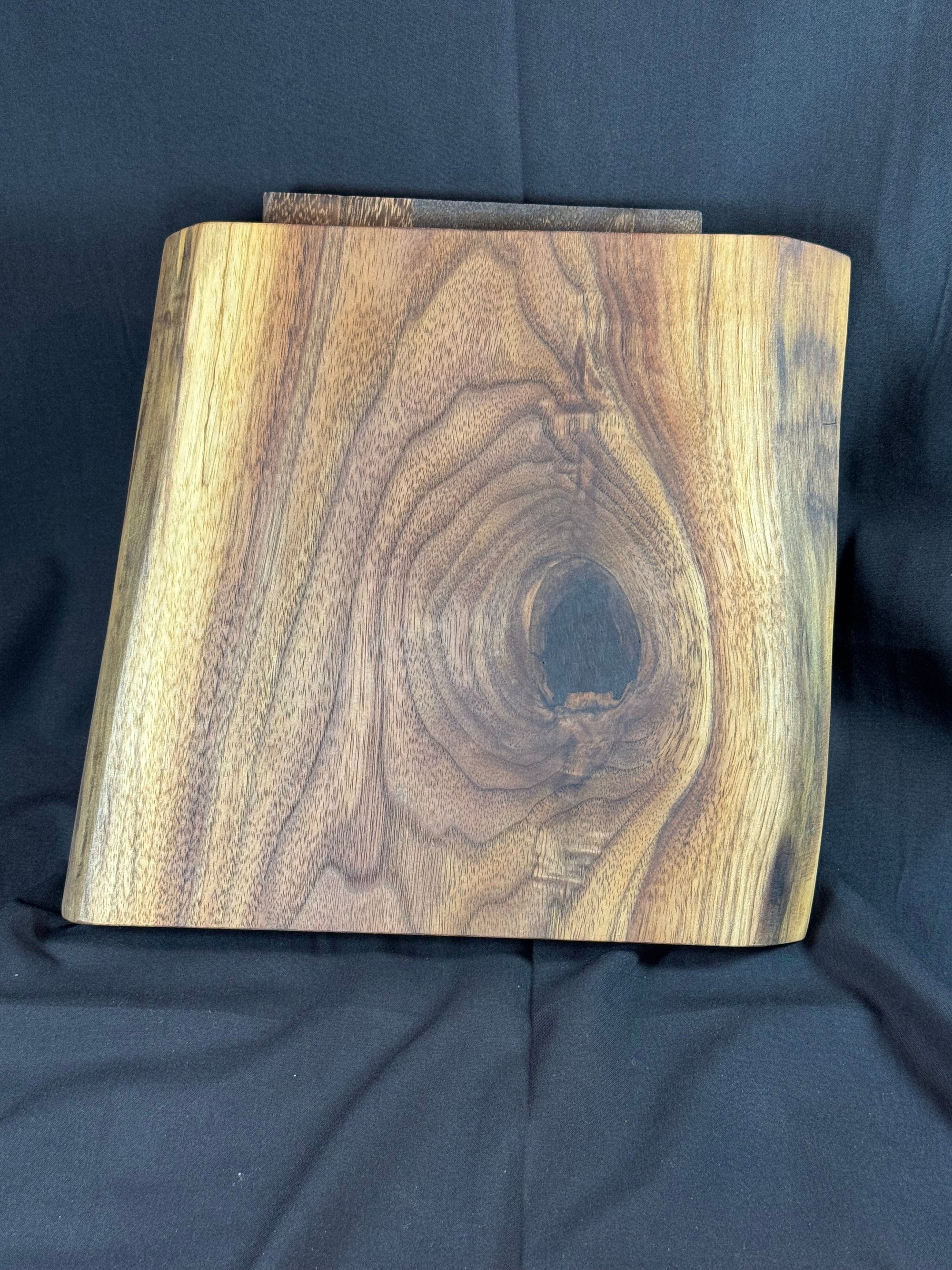 Solid wood live edge hotplate