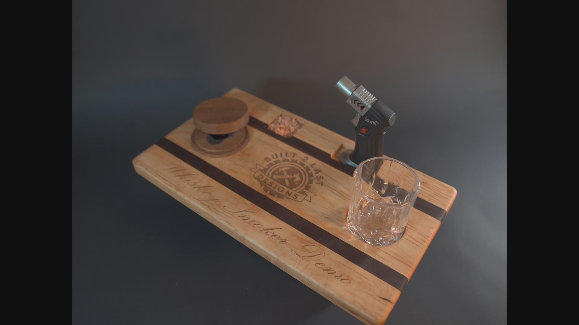 Custom Whiskey Smoker Set